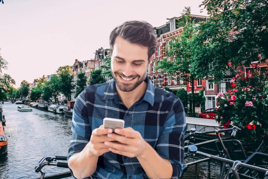 Nowy znak drogowy w Amsterdamie