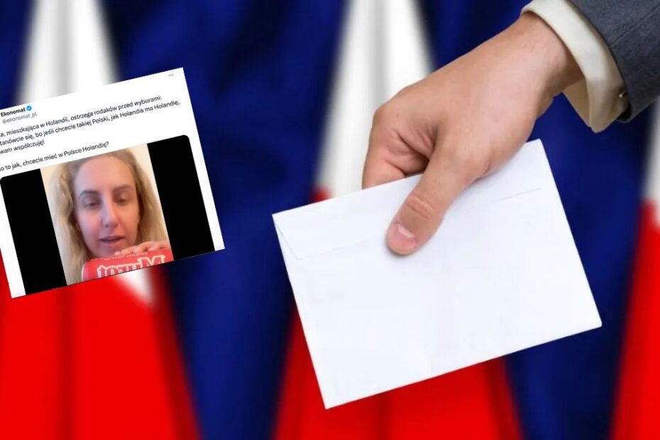 Polka z Holandii ostrzega rodaków przed wyborami