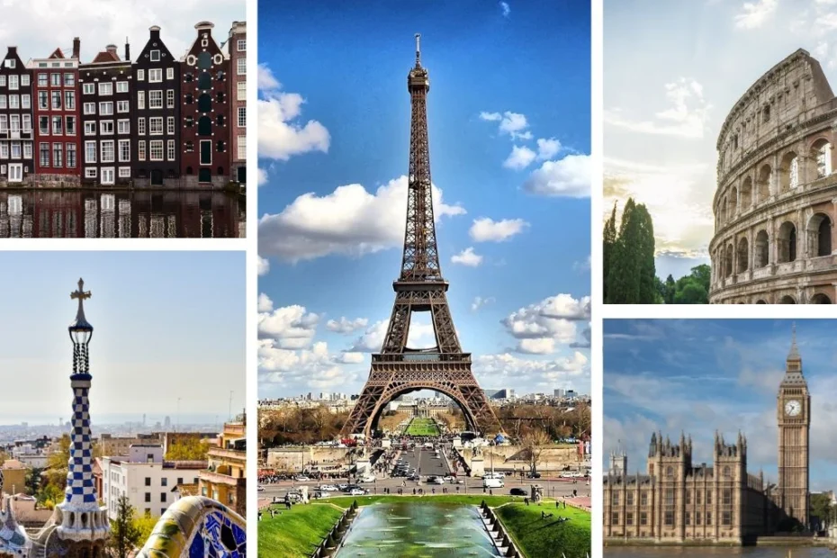 pięć miast które warto odwiedzić przed trzydziestką Foto: zdjęcia przedstawiające europejskie miasta