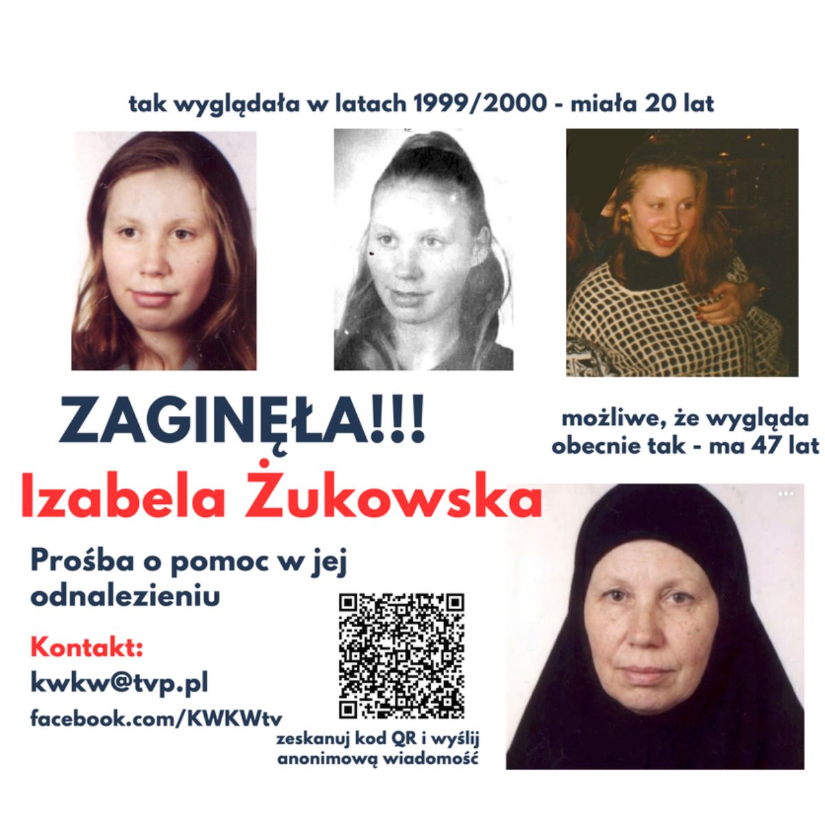 Zaginęła Izabela Żukowska