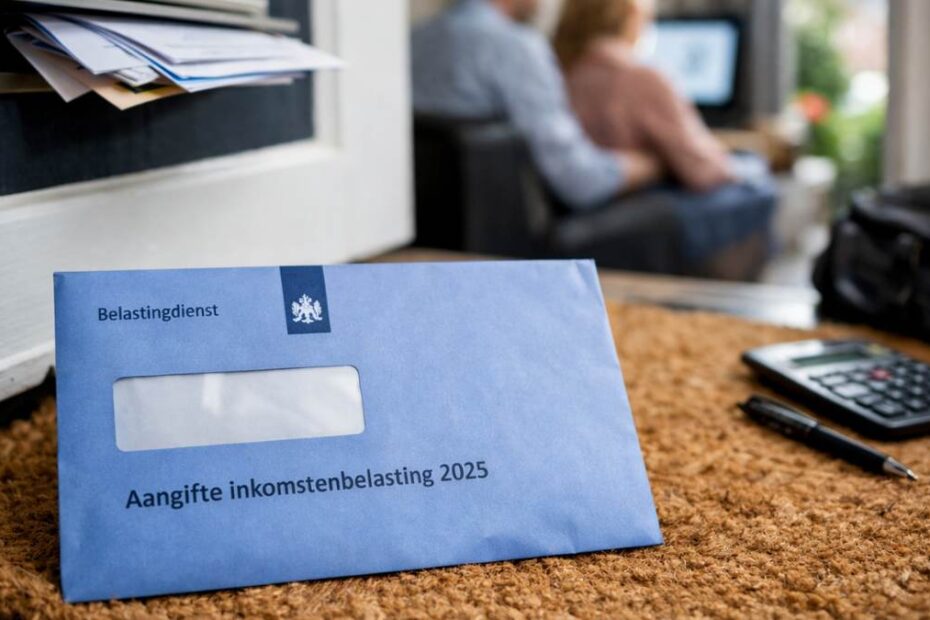 Lawina niebieskich kopert w Holandii