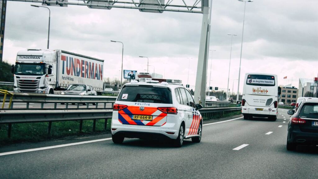 Wielki karambol na A1 w stronę Amsterdamu