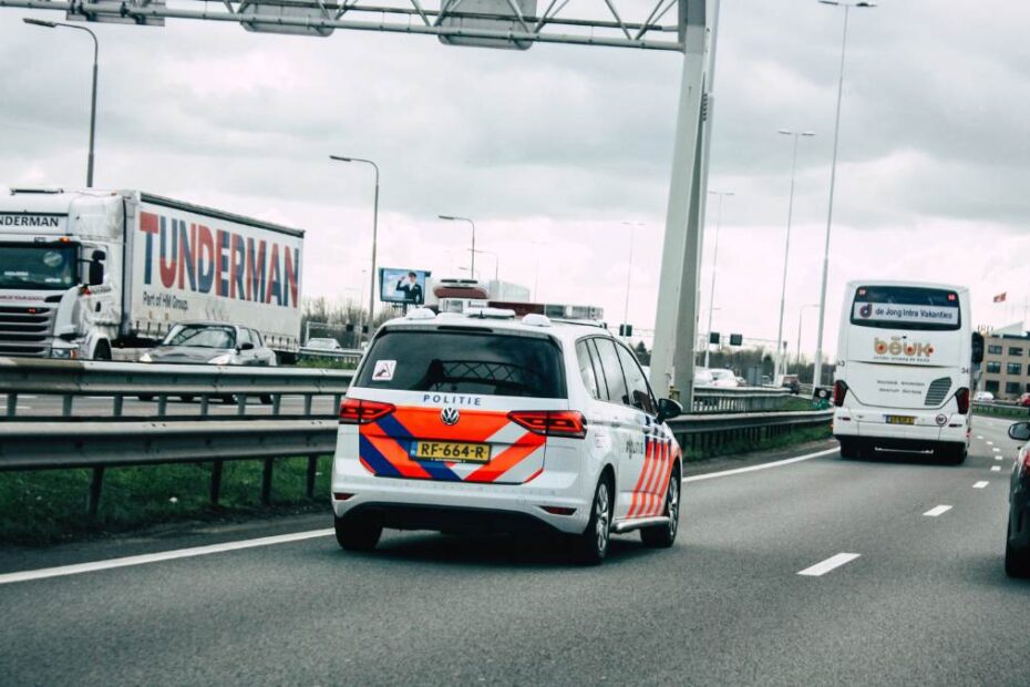 Wielki karambol na A1 w stronę Amsterdamu