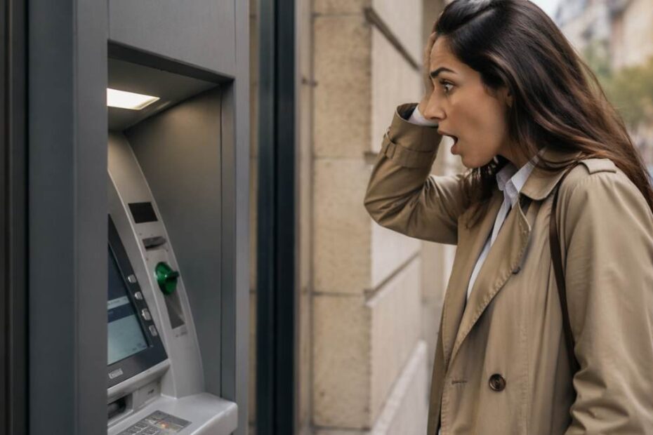 Awaria bankomatu w Rotterdamie: setki euro leżały na ulicy