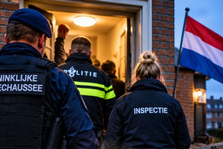 Wielka akcja służb w Holandii