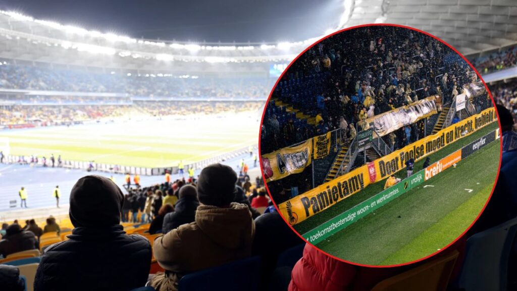Holenderscy kibice oddali hołd Polakom