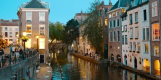 holenderskie miasto bez tłumów i wysokich cen Foto: kanały w Utrechcie