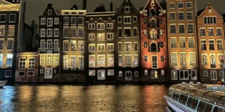 Amsterdam wzmacnia ochronę kobiet Foto: Amsterdam nocą