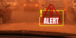 Brunatny pył nad Holandią