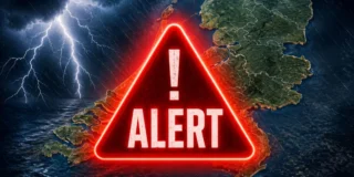 Potężne burze nad Holandią wydano alarm