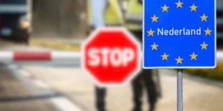 Wielka akcja policji na granicach Holandii